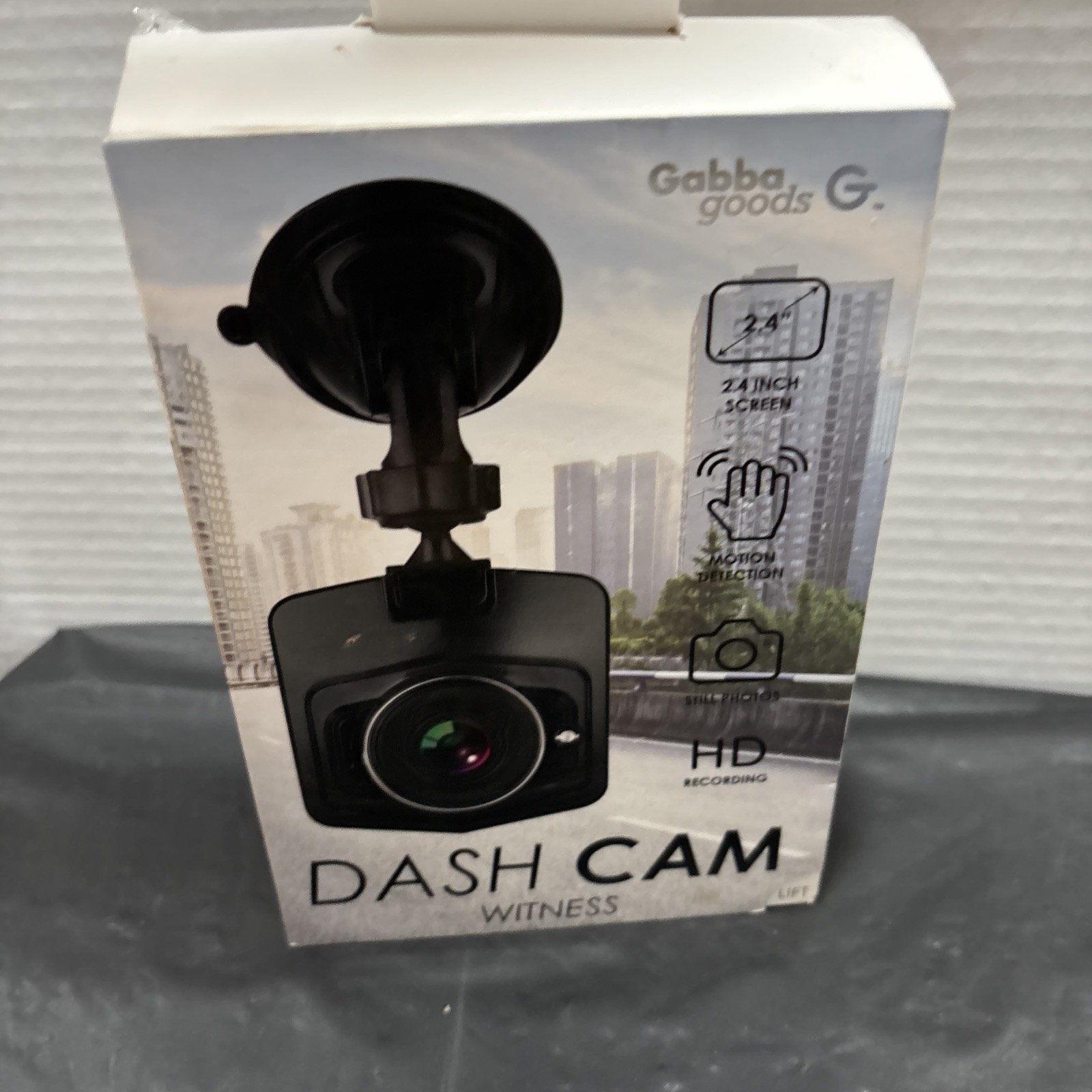 Gabba Goods Dash Cam Witness Vehicle Dashboard Camera