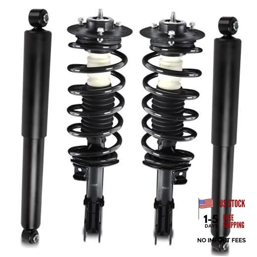 172209 172210 Front + Rear Struts Shock Assembly Compatible with 2005 2006