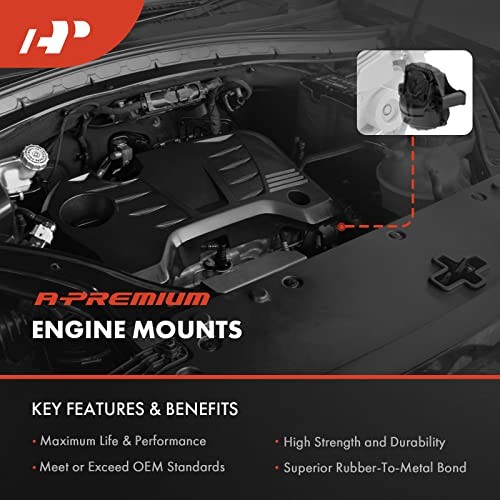 3PCS Front Rear Engine Motor Mount Set Compatible with Jeep Patriot, Compass