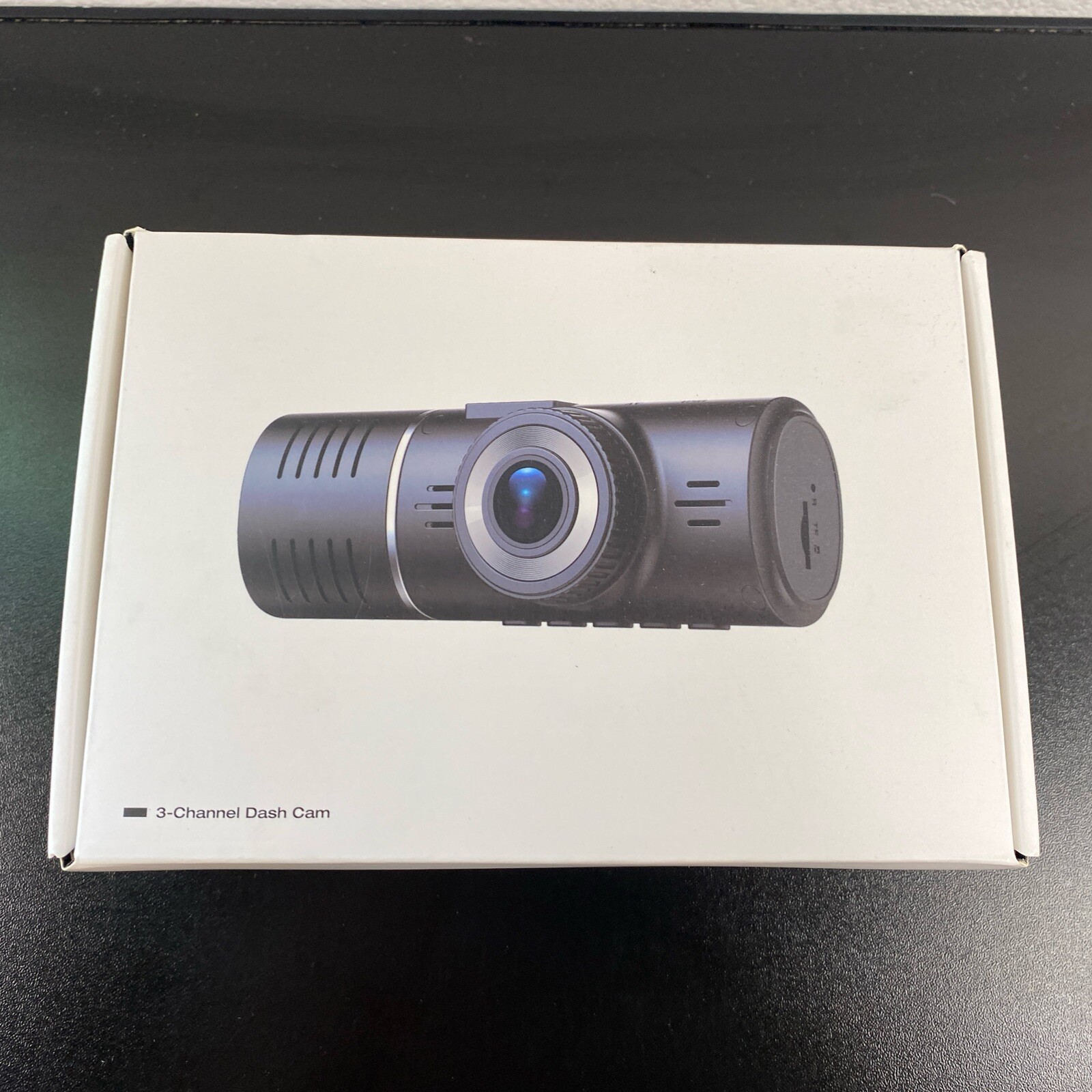 3 Channel Dash Cam SUVCON 1080p Dash Cam Front and Inside Triple Dash NIB