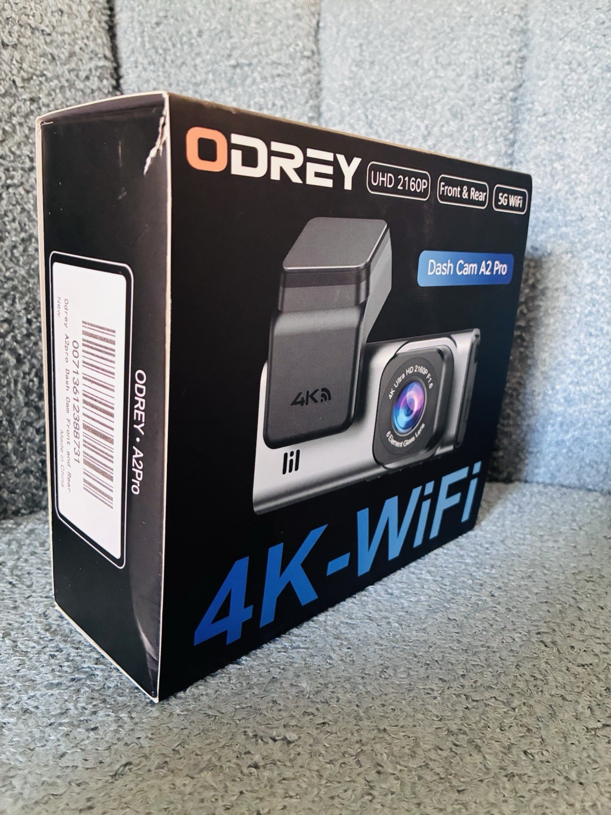 ODREY A2 Pro 4K Dash Cam (Front & Rear)