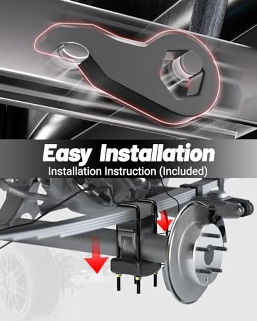 1-3″ Front and 3″ Rear Leveling Lift Kit Compatible With 1999-2007 Chevy