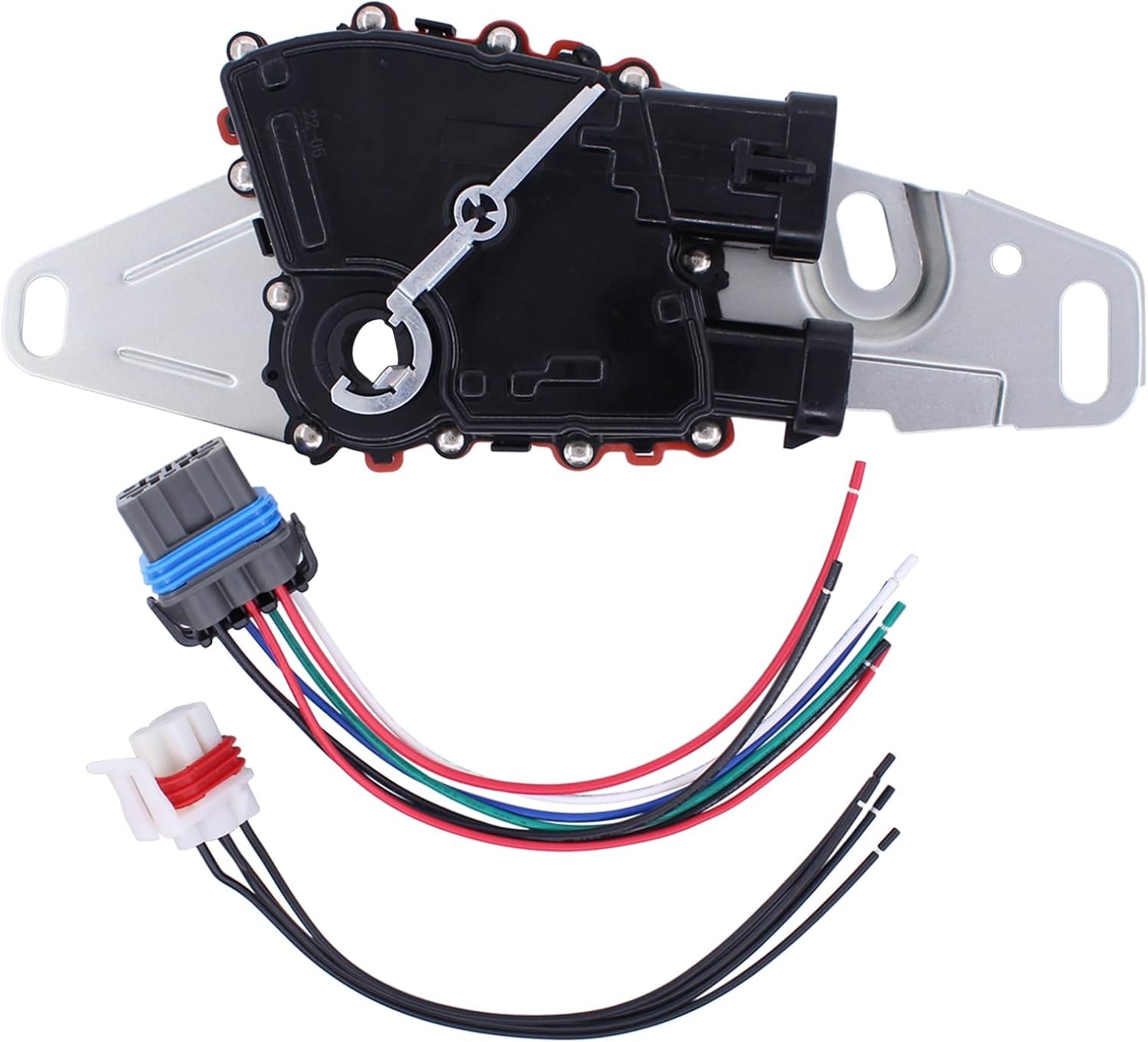Park Neutral Position Back-up Lamp Safety Switch w/Connector Wire Harness Kit