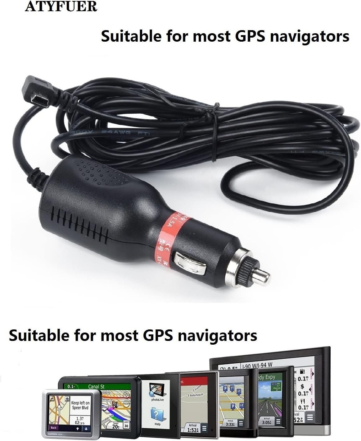 Dash Cam Power Cord – High Quality Multi-Function Cable