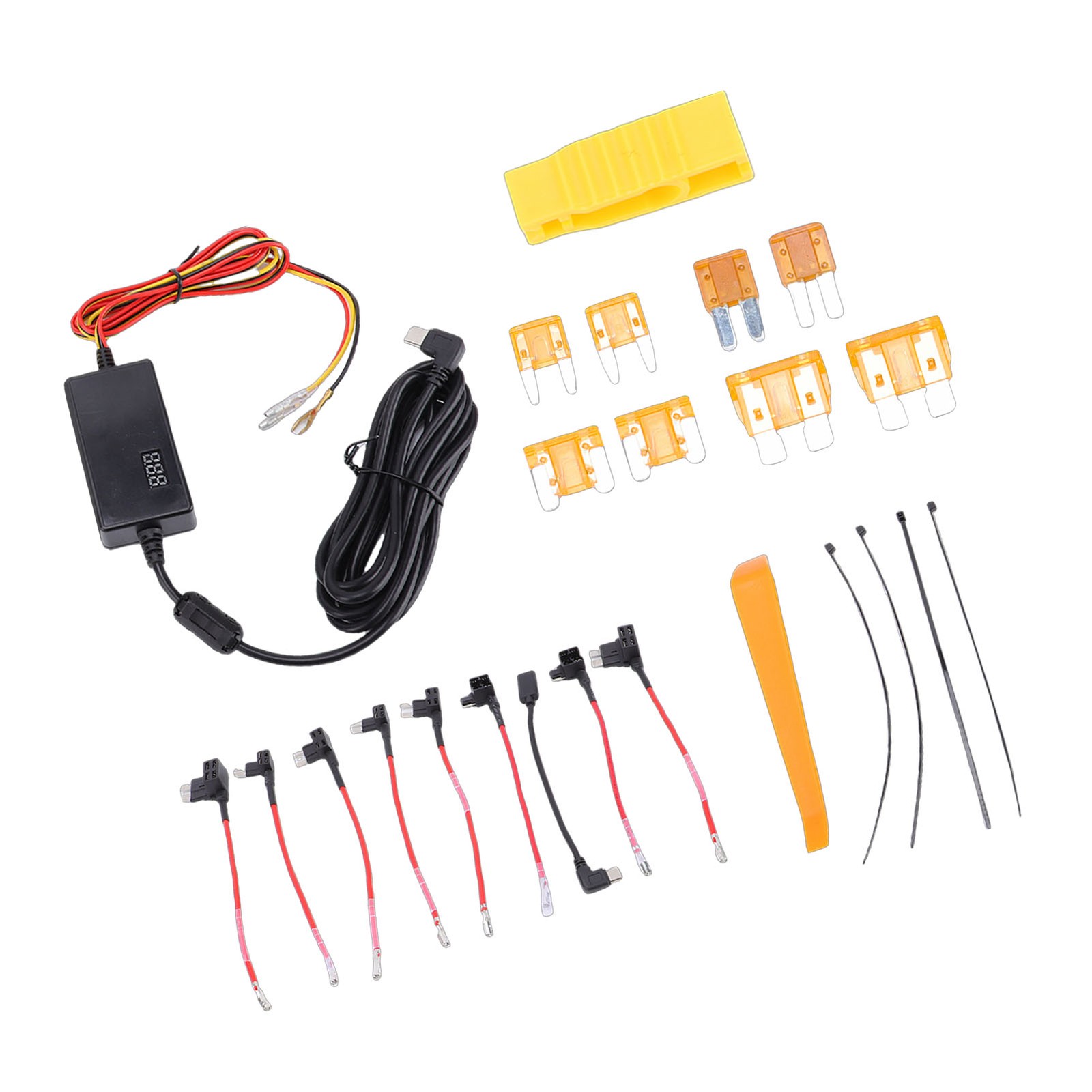 10.5ft Smart Dash Cam Hardwire Kit For Parking Surveillance NHUX