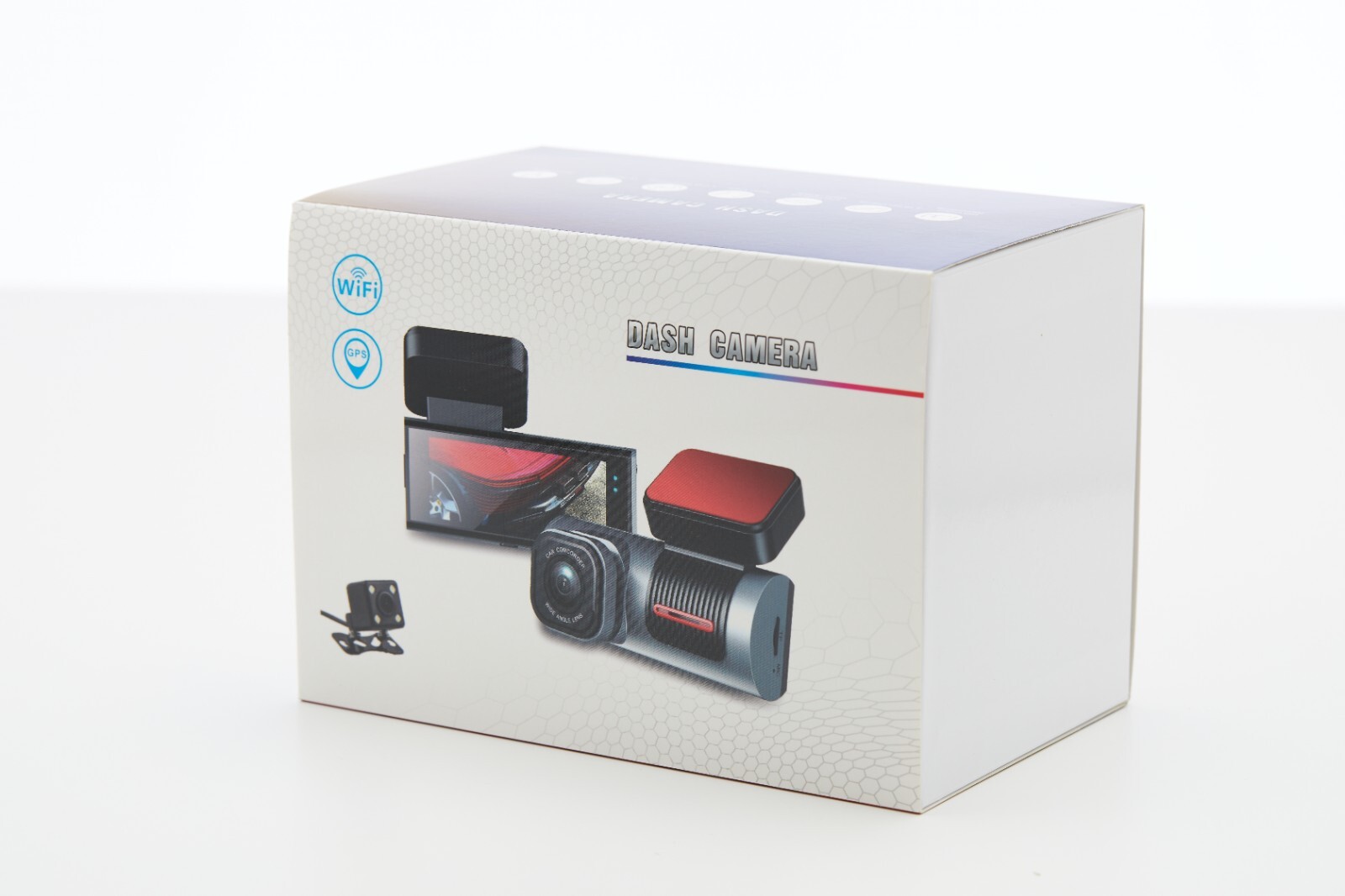 4K Dash Cam Front and Rear Dual Dash Camera WIFI&GPS With 32GB SD Card