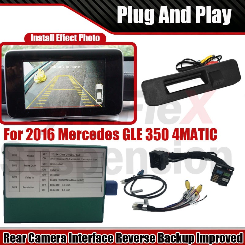 For 2016 Mercedes GLE 350 4MATIC Rear Camera Interface Reverse Backup Improved