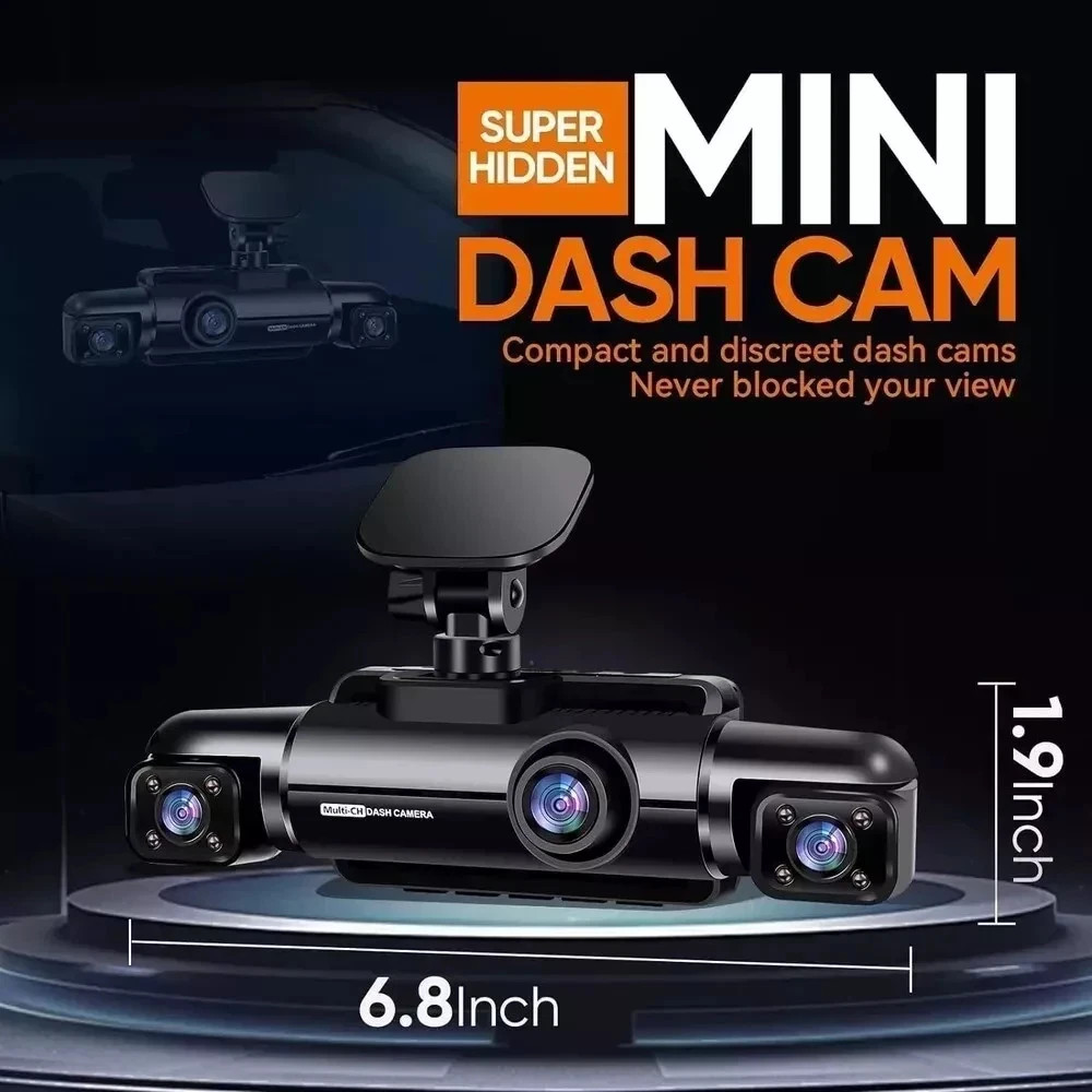 Best 360° FHD 1080P Car Security Camera 4 Channel Camera