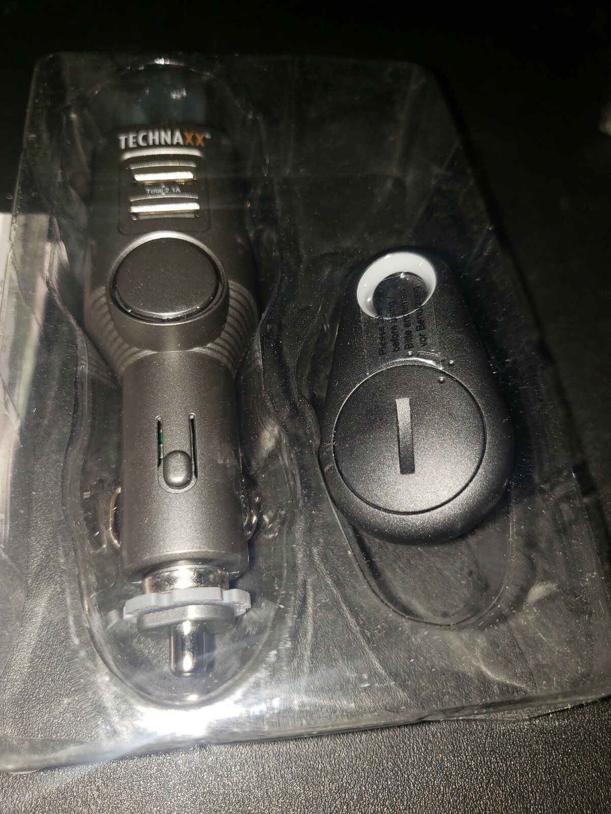 Technaxx Car Keyless Alarm with Charging Function TX-100-26.25 ft – Motion Senso
