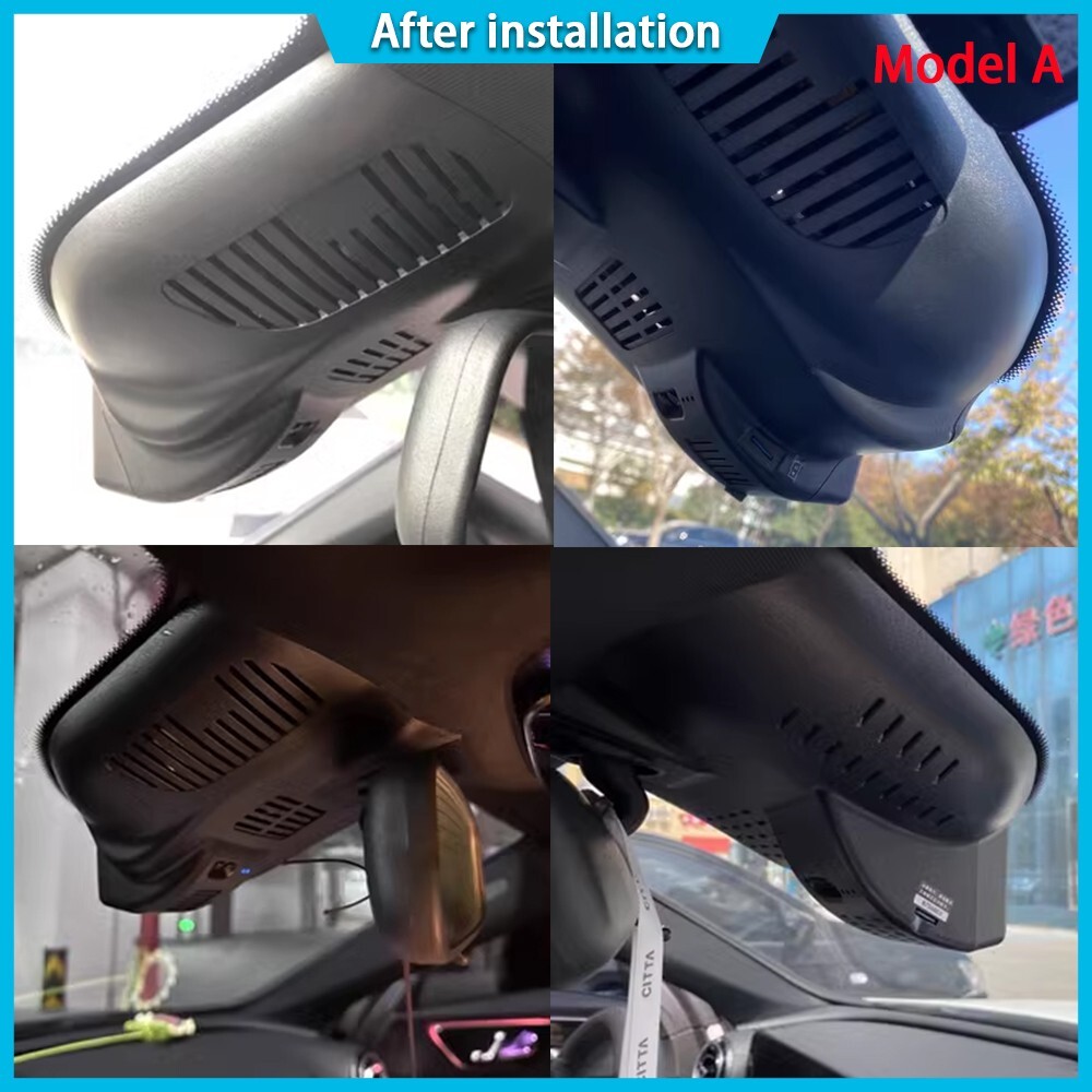 Plug and Play DVR Dash Cam Camera for Mercedes Benz C Class W206 S206 2022-2025