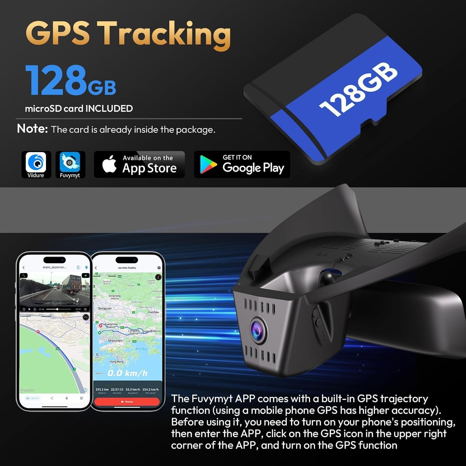 Front 4K+Rear Dash Cam for Honda CR-V 2023-25 Sport Touring EX EX-L Hybrid Gen6