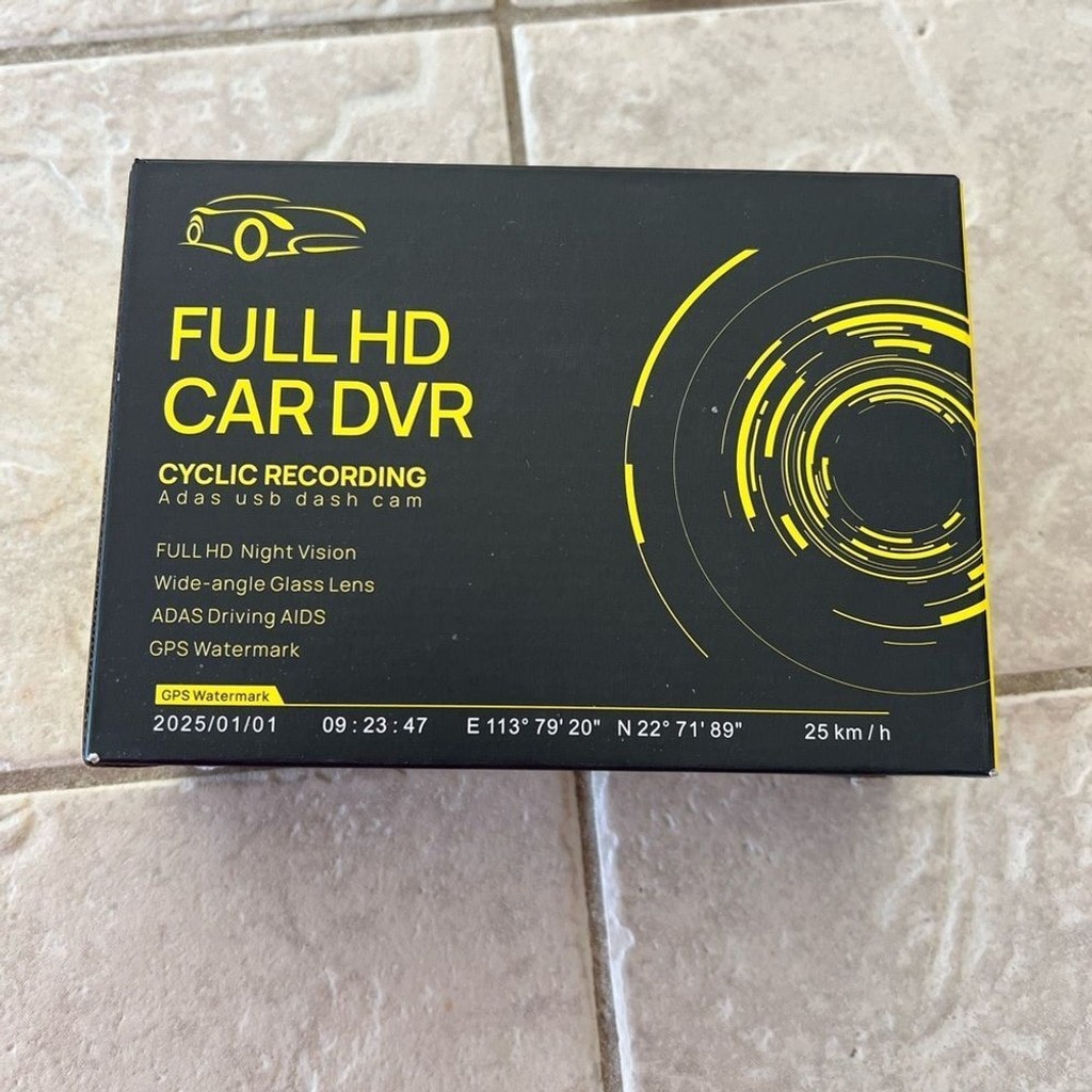 Black Dash Cam with night vision and 32g card