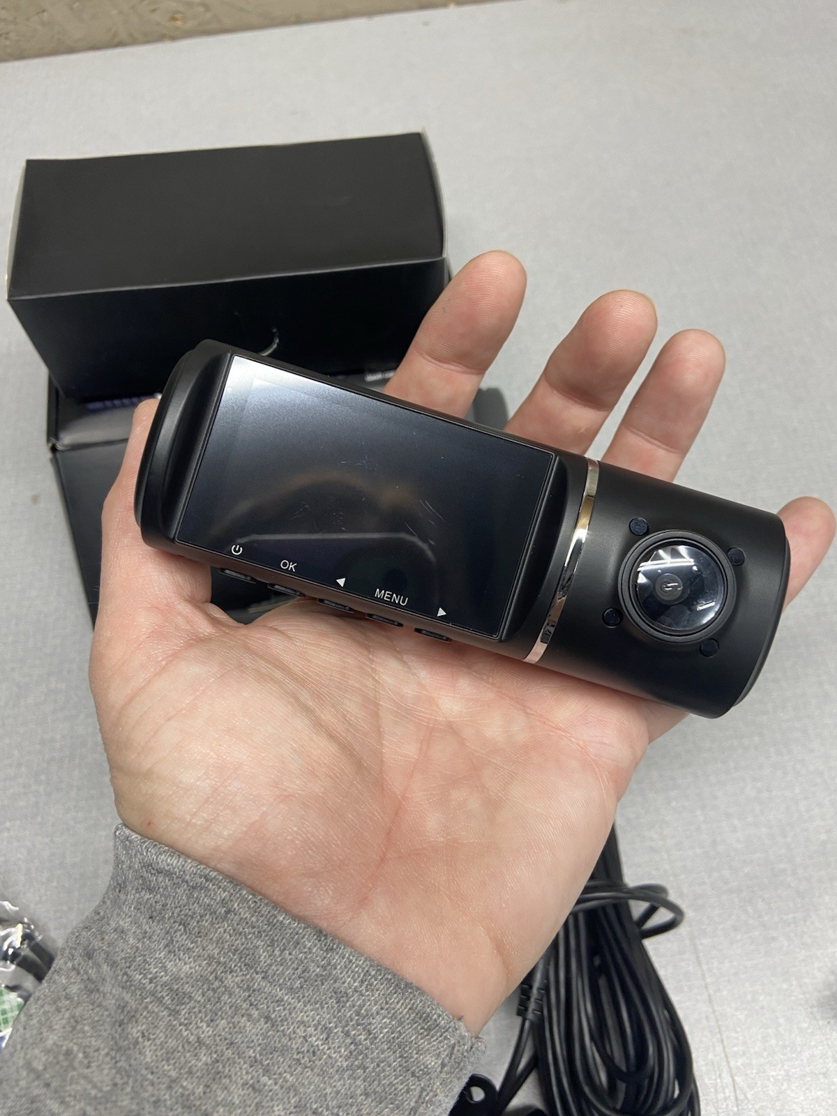 SUVCON 3-Channel Dash Cam 1080P with 32GB Card Loop Recording G Sensor