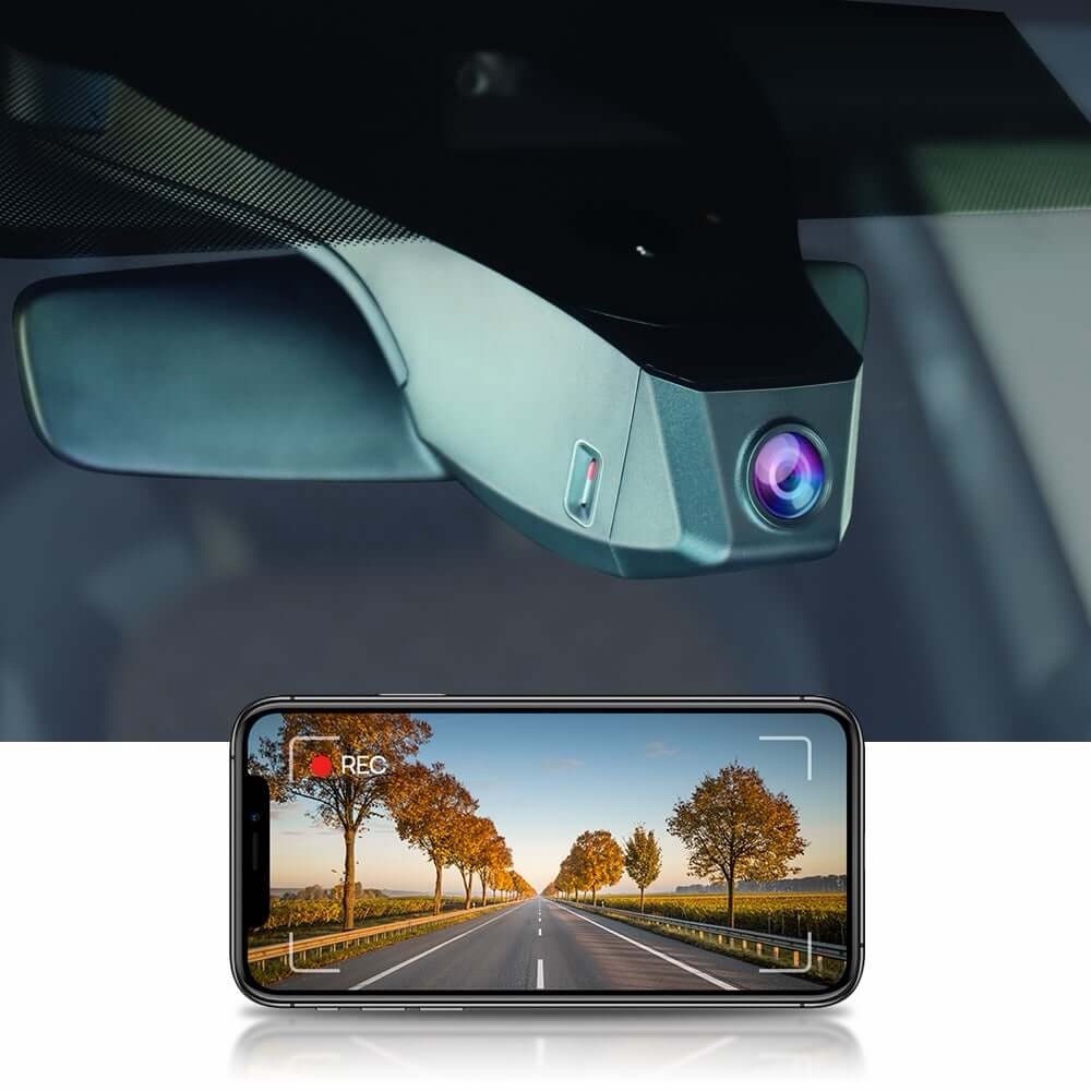 FITCAMX Dash Cam for Audi Q4 e-tron 2022-2026 (Front + Rear)