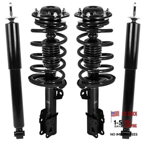 Front and Rear Strut Assembly Compatible with 2004-2011 Chevy 172199 172200