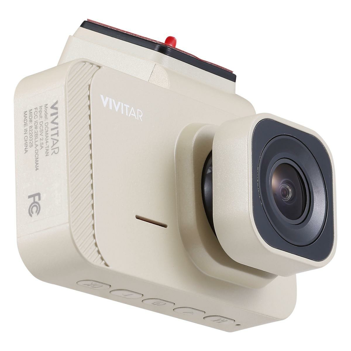 Vivitar 4K HD Two-Way Dash Cam with AI-All Distance Warnings Silver NIB