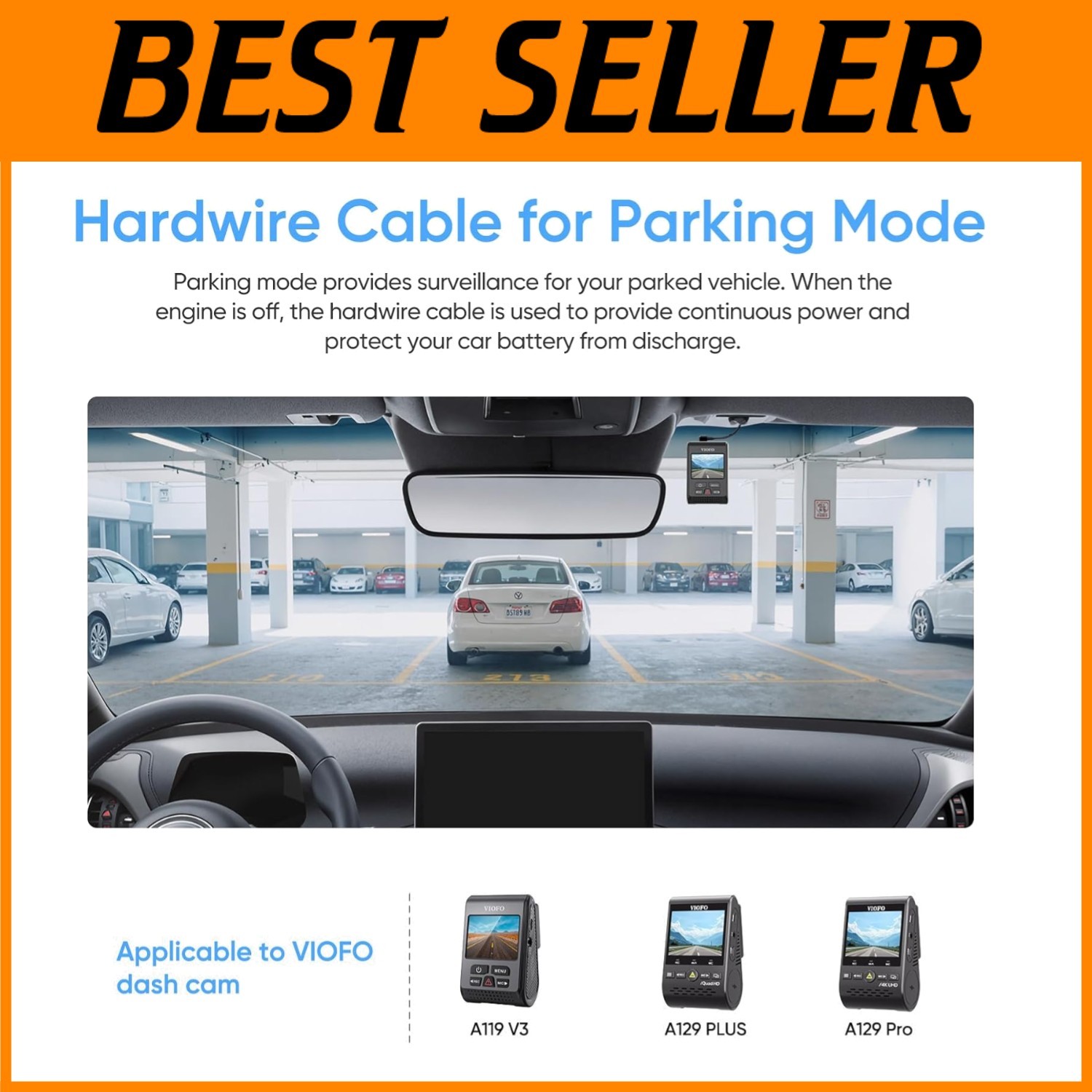 HK3 Acc Cable Enables Parking Mode – Fuse Tap Excluded