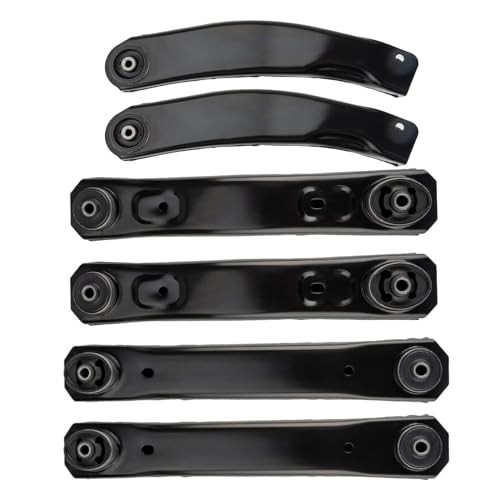 6Pcs Front Rear Control Arms, Suspension Kit with Ball Joint for Grand