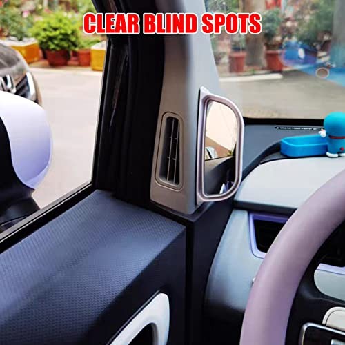 Car Blind Spot Rearview Mirror, Rear Seat Auxiliary Mirror for Second Row Car