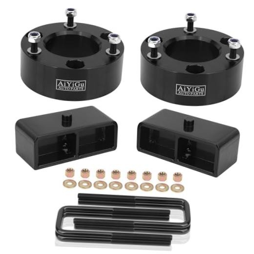 3″ Front, 2″ Rear Lift Kit for 2007-2024 Silverado 1500 Sierra 1500 – Fits 2WD