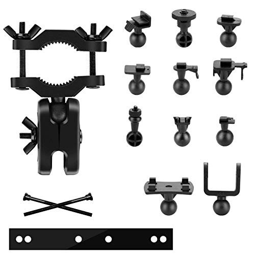 Universal Dash Cam Mount Rear View Mirror Holder with 16 Different Joints Compat