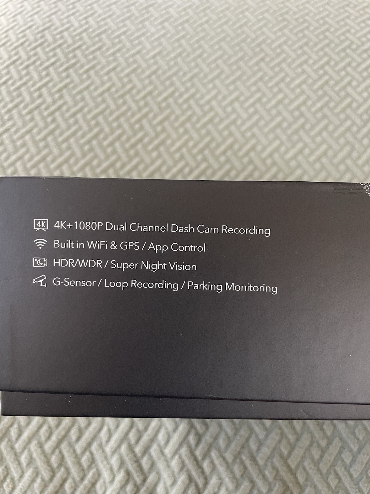 Red Tiger 4K Vehicle Front and Rear Camera
