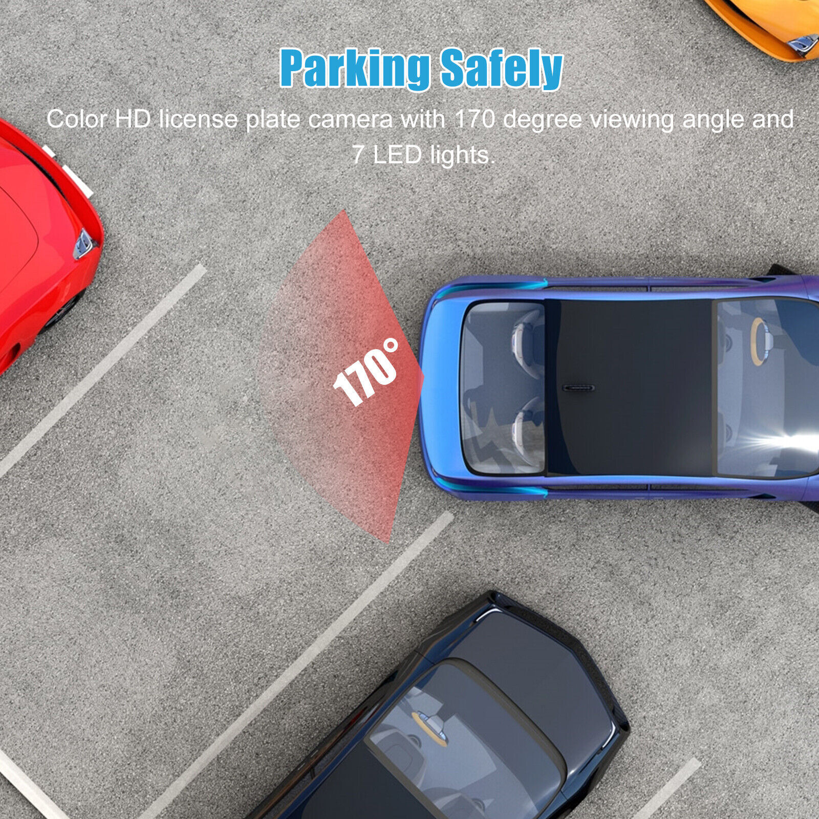4.3″ LCD Car Rear View Backup Monitor Screen for Backup Reversing Parking Camera