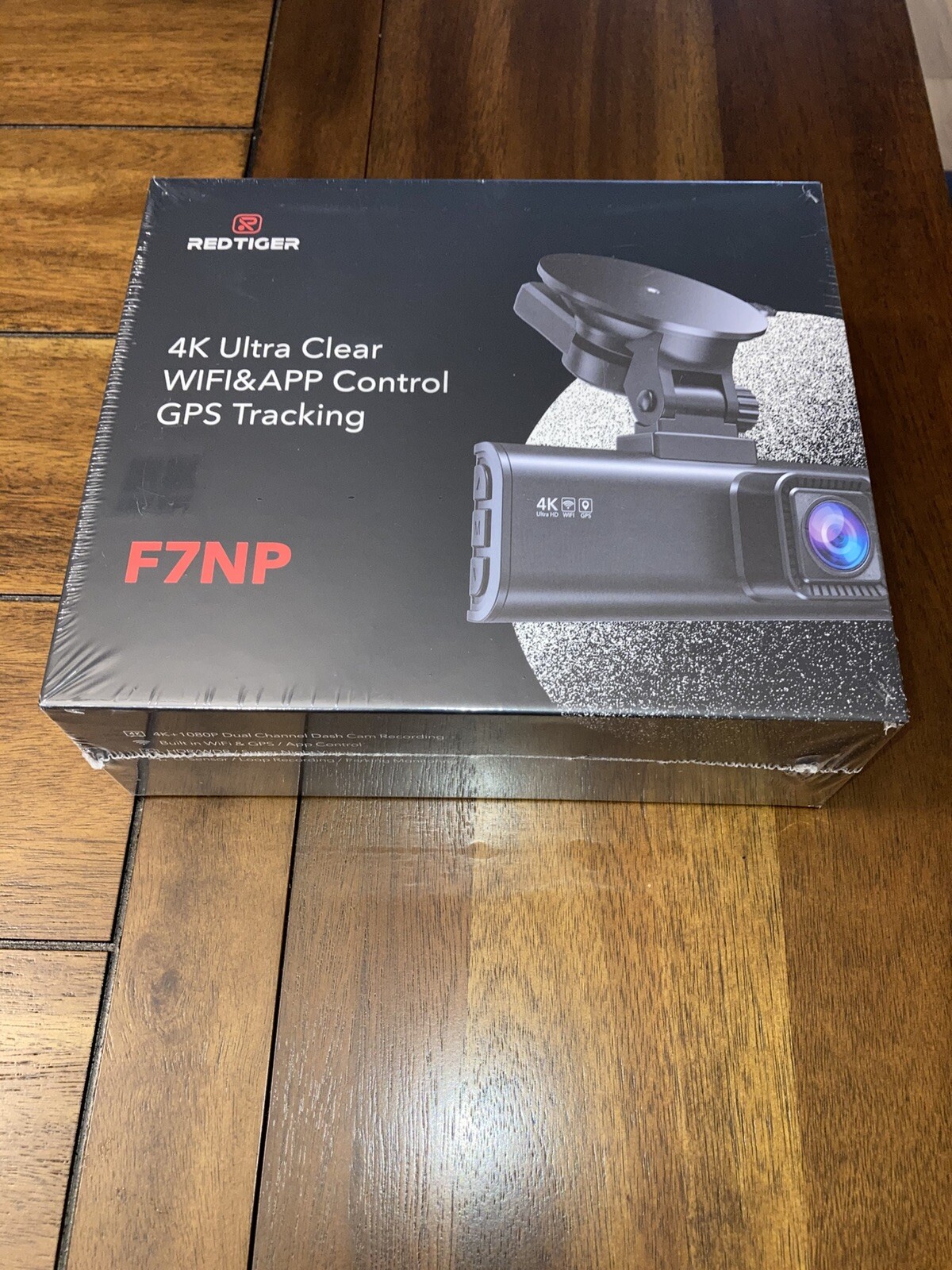 REDTIGER F7NP Dash Camera 4K Front and Rear Dash Cam Built-In WiFi & GPS