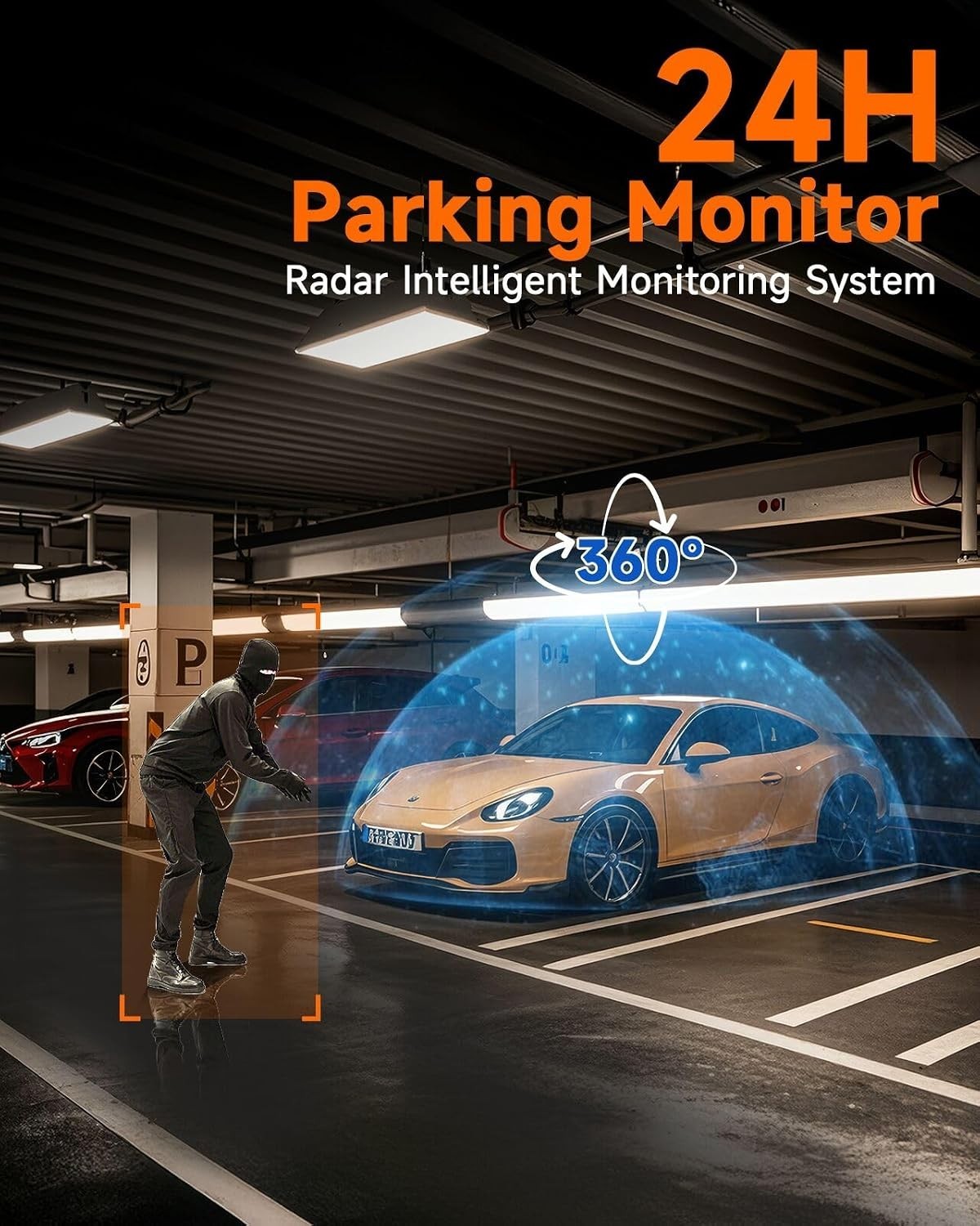 Vehicle Security Hardwire Kit with Radar Detection