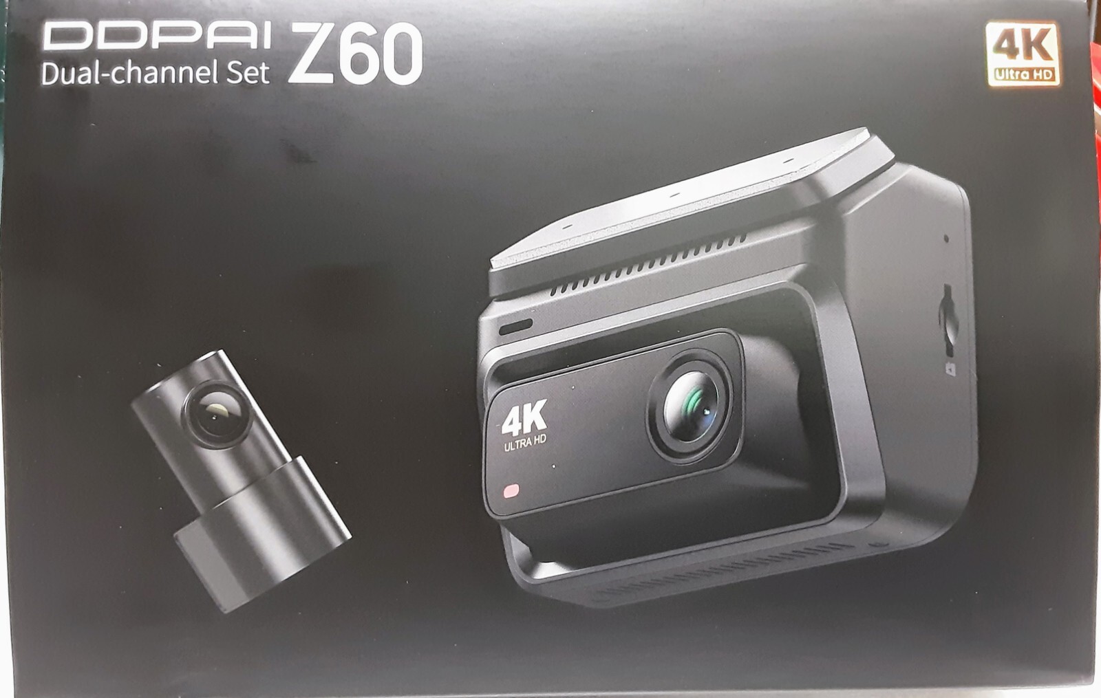 DDPAI Z60 4K+2K Dashcam Support Rear GPS 5GHz WiFi ADAS NightVIS 2.0 Dash Camera