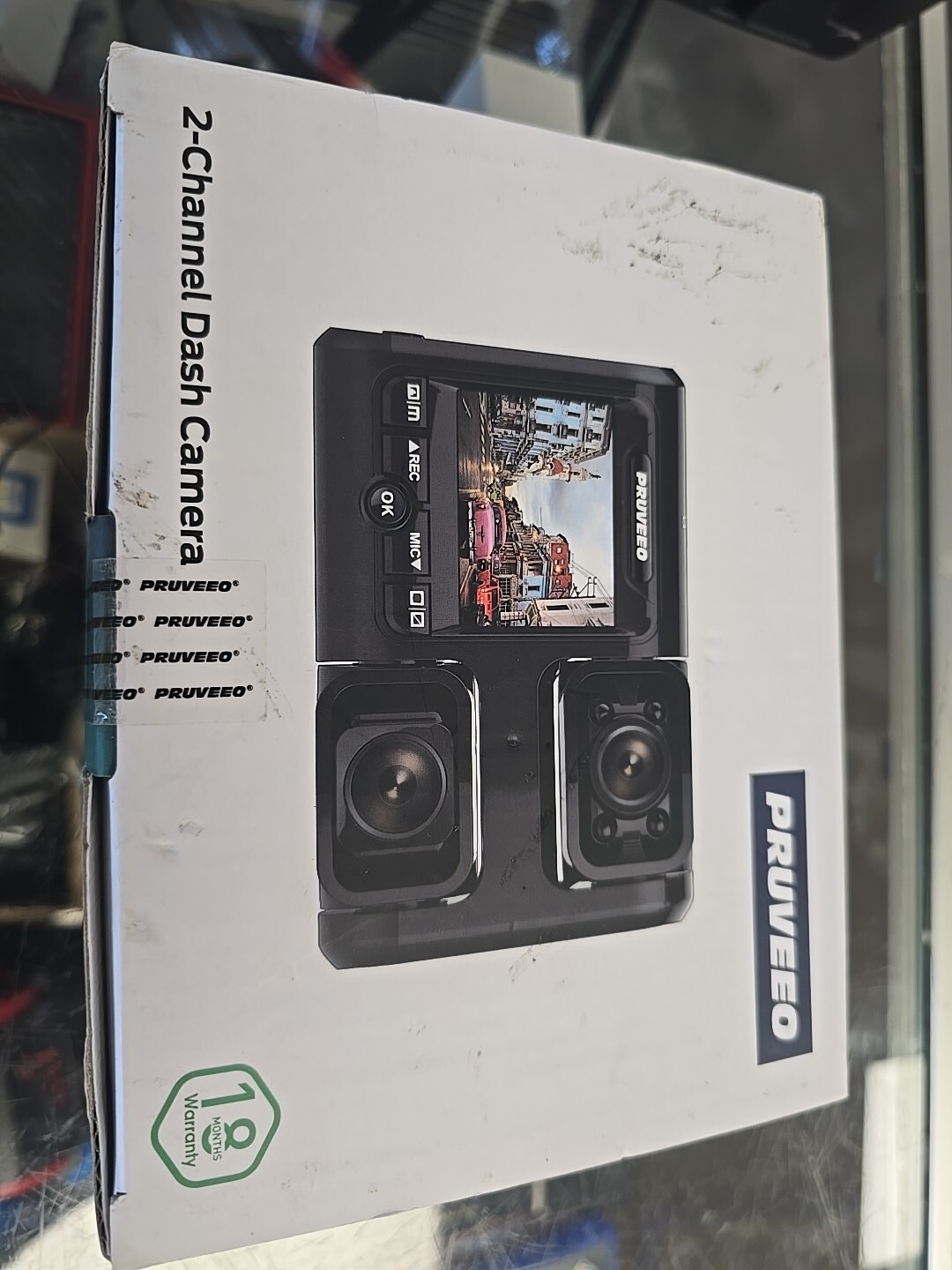 PRUVEEO Dash Cam, Front and Inside 1080P Dual FHD, Single-Channel 2160P, Buil…