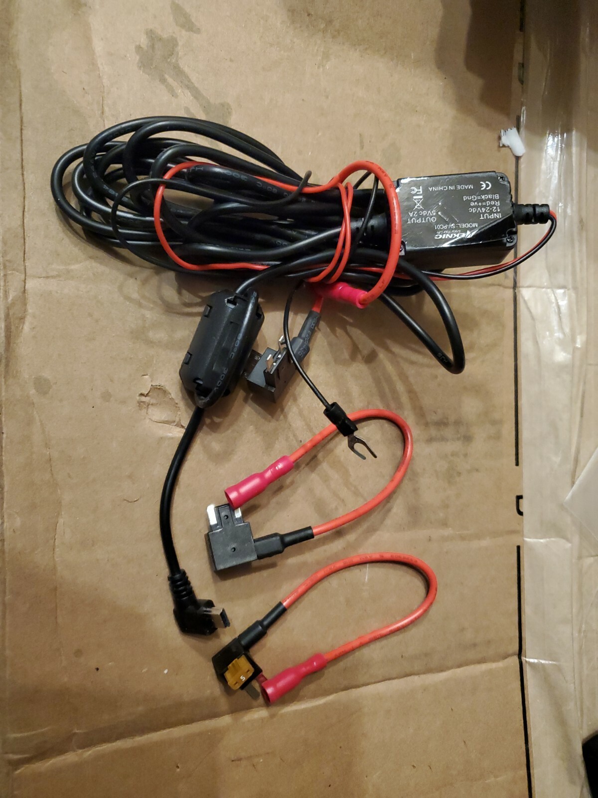 New in the box Meknic Dash Cam Hardwire Kit with Micro USB