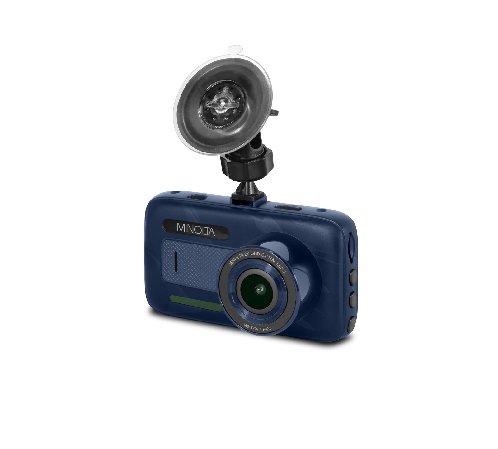 2.5K Quad HD Dash Cam – 160° Wide Angle Lens, 3.0” LCD Screen, G-Sensor, Loop…