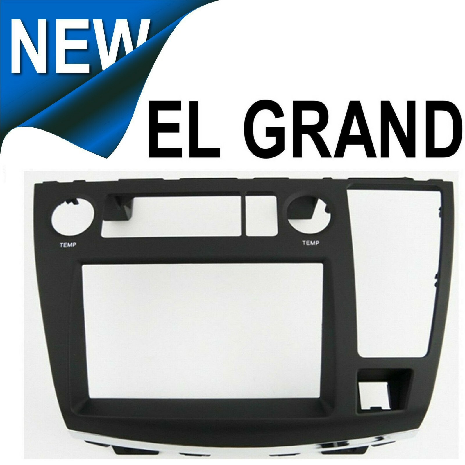 FASCIA FOR NISSAN EL GRAND TO SUIT AFTERMARKET DOUBLE DIN STEREO