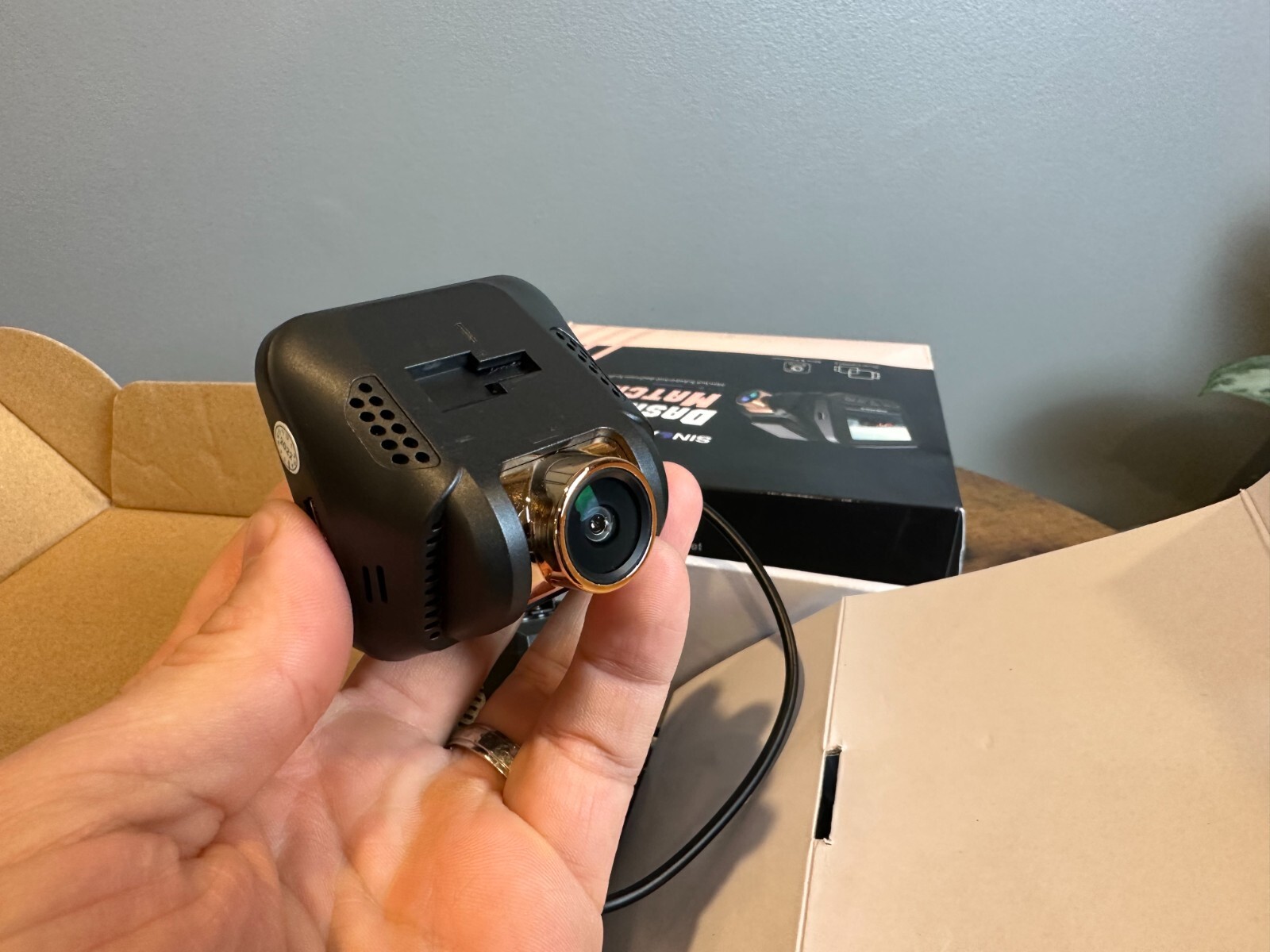 Sincamex Matchbox Mini Front and Rear Dashcam
