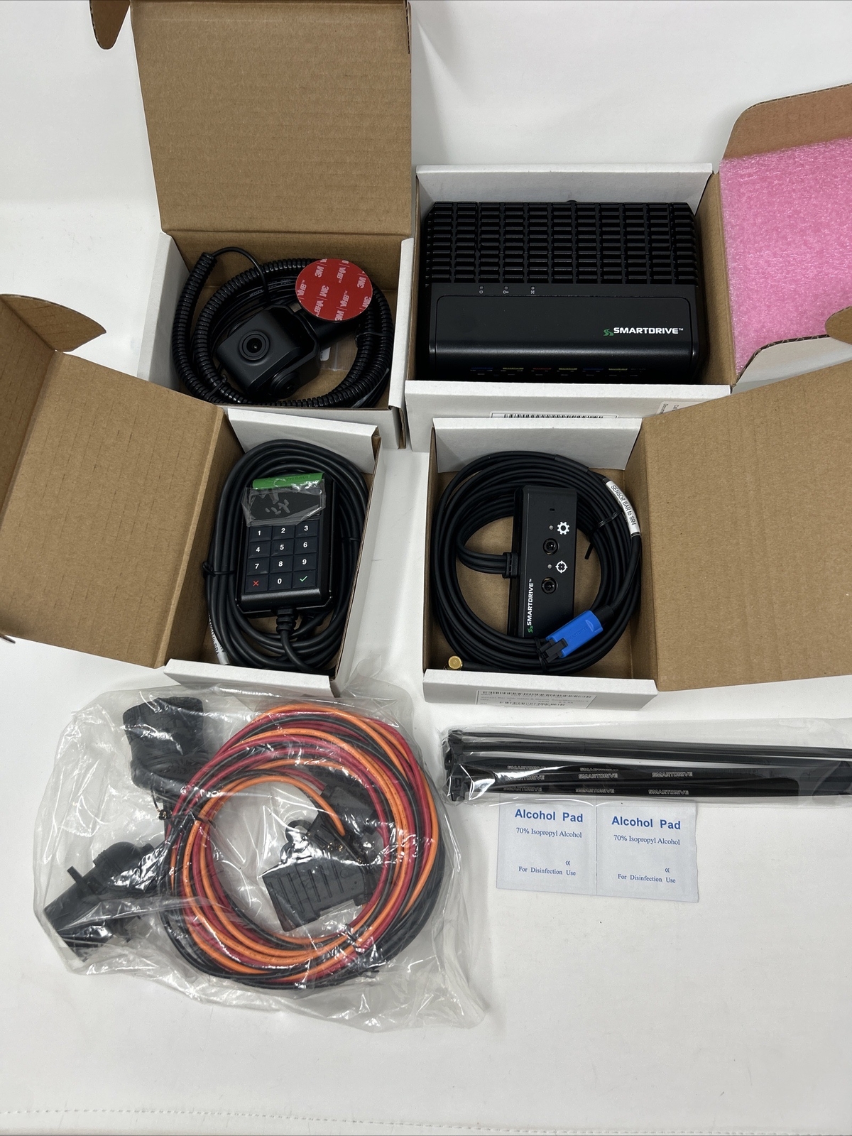 Omnitracs SmartDrive SmartRecorder4 Kit SR4 Controller Sensor Camera Keypad 128G