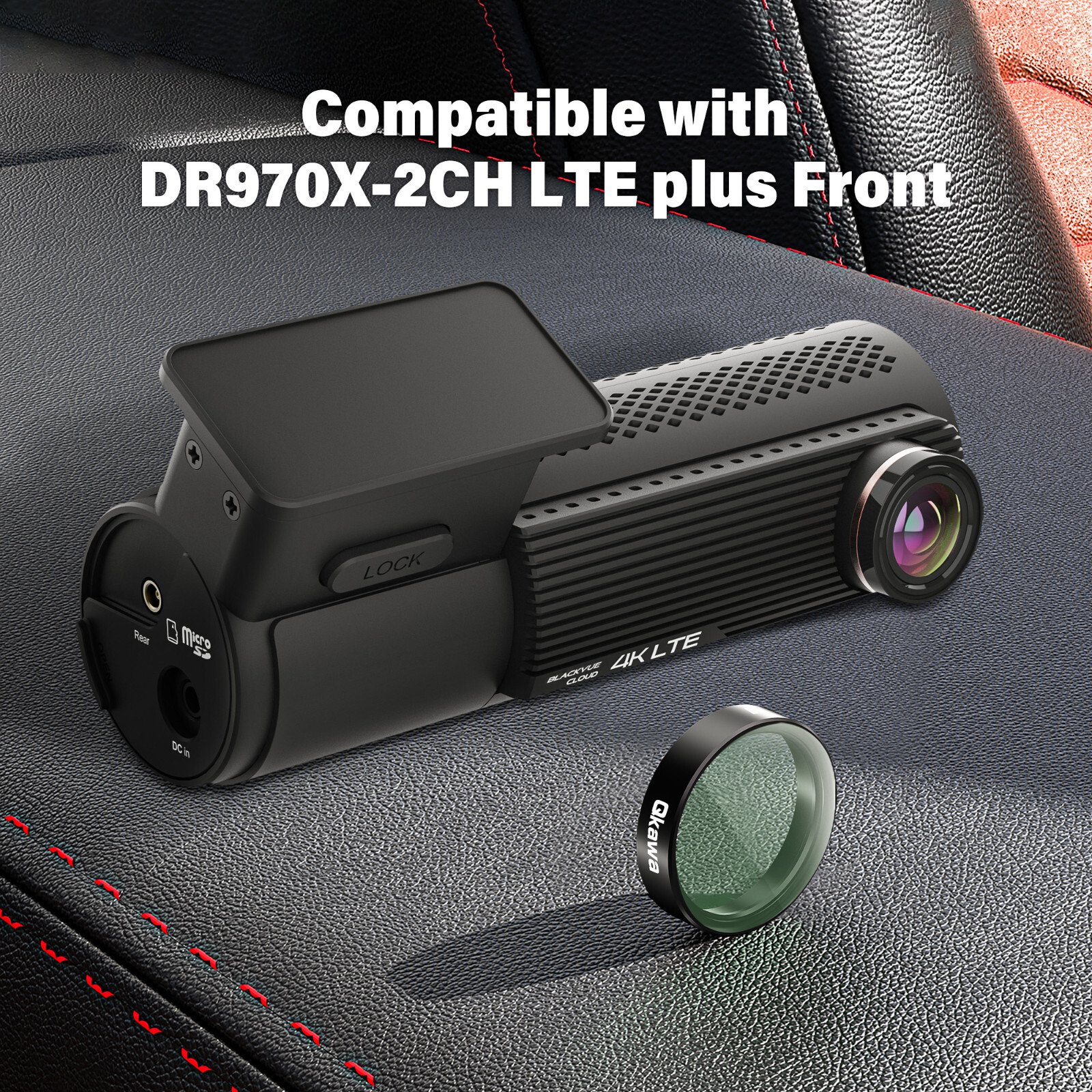 CPL Filter Compatible with BlackVue DR970X-2CH LTE Plus Series Dashcam