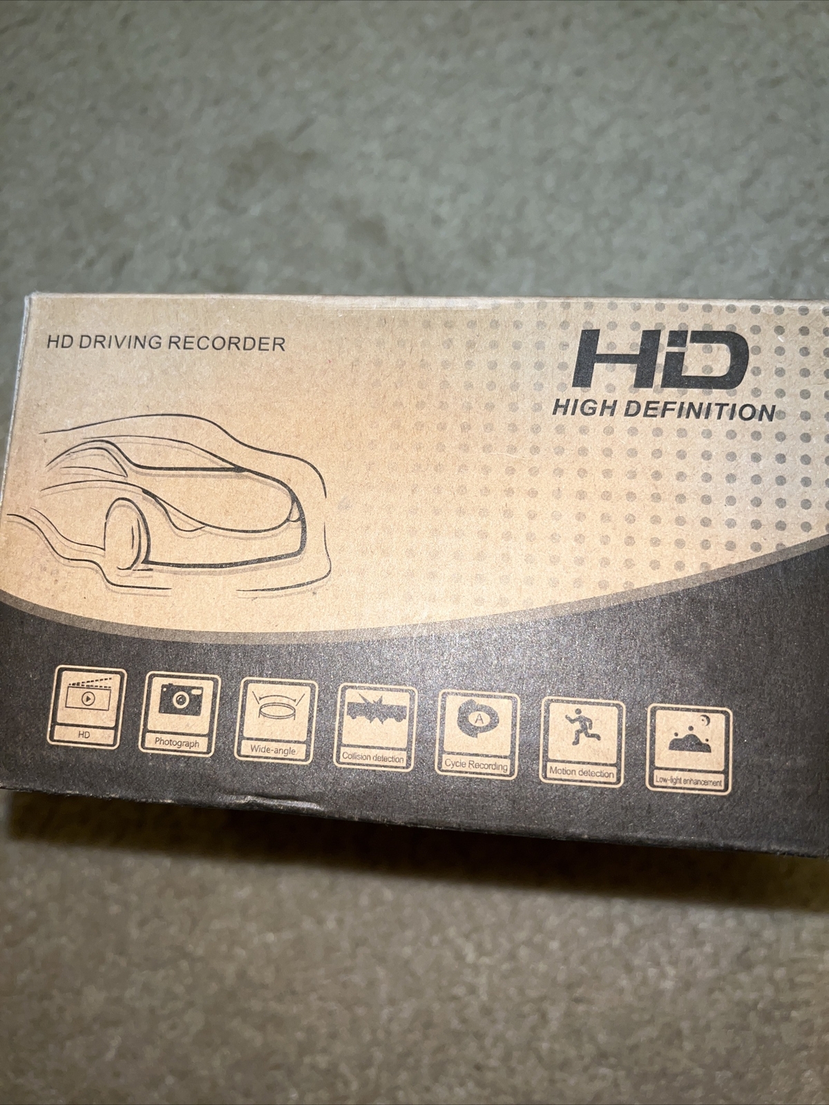 Black Box HD Driving Recorder Black 3″ Screen New Open Box Free Shipping