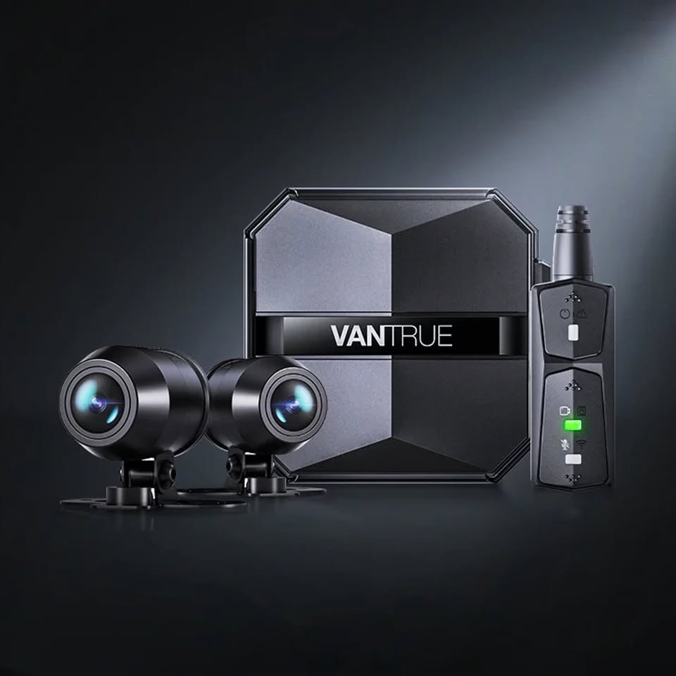 Vantrue Falcon 1 (F1) Motorcycle 4K Dash Cam Front and Rear