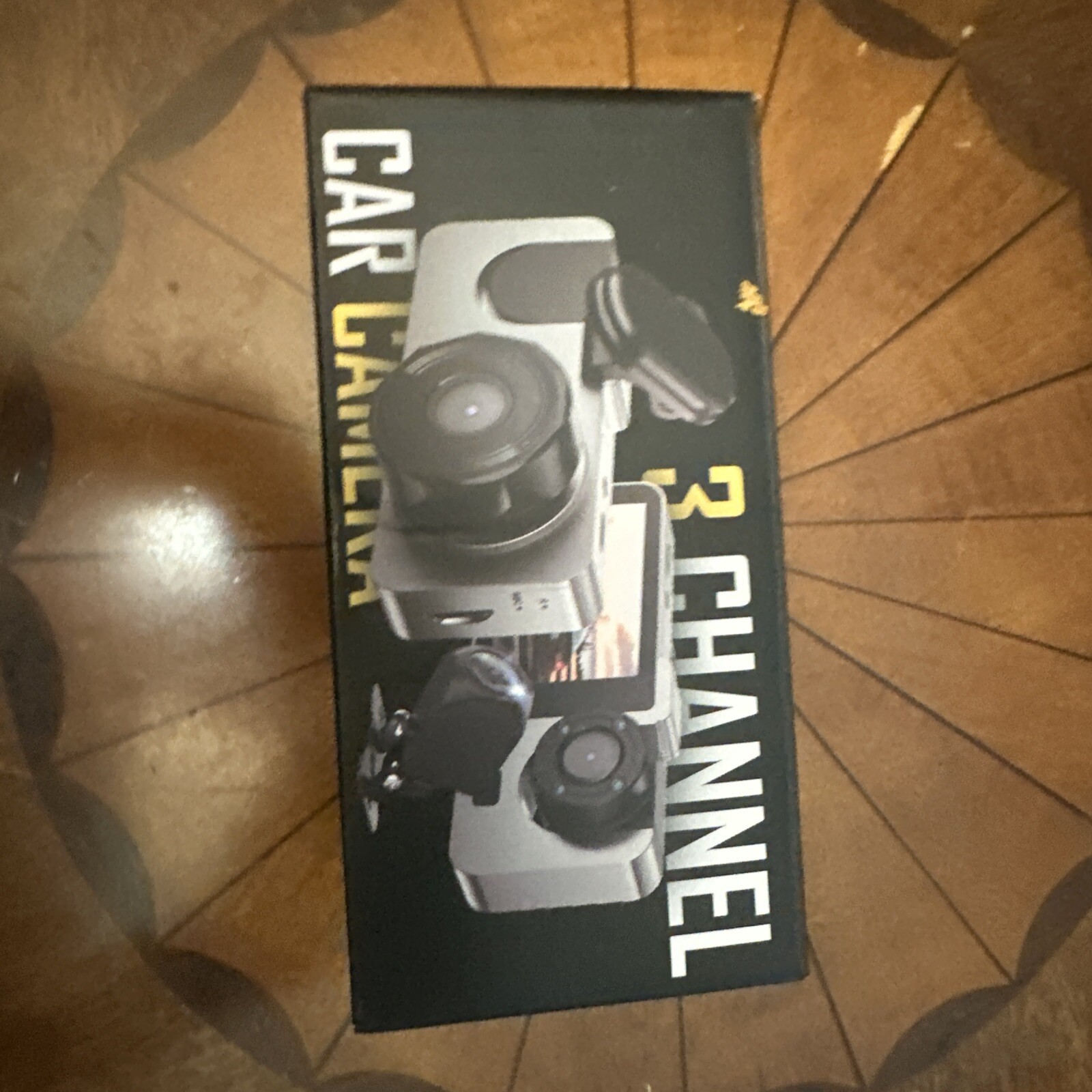 3 Channel Dash Cam Front and Rear Inside, 1080P Dash Camera for Car with 4 IR La