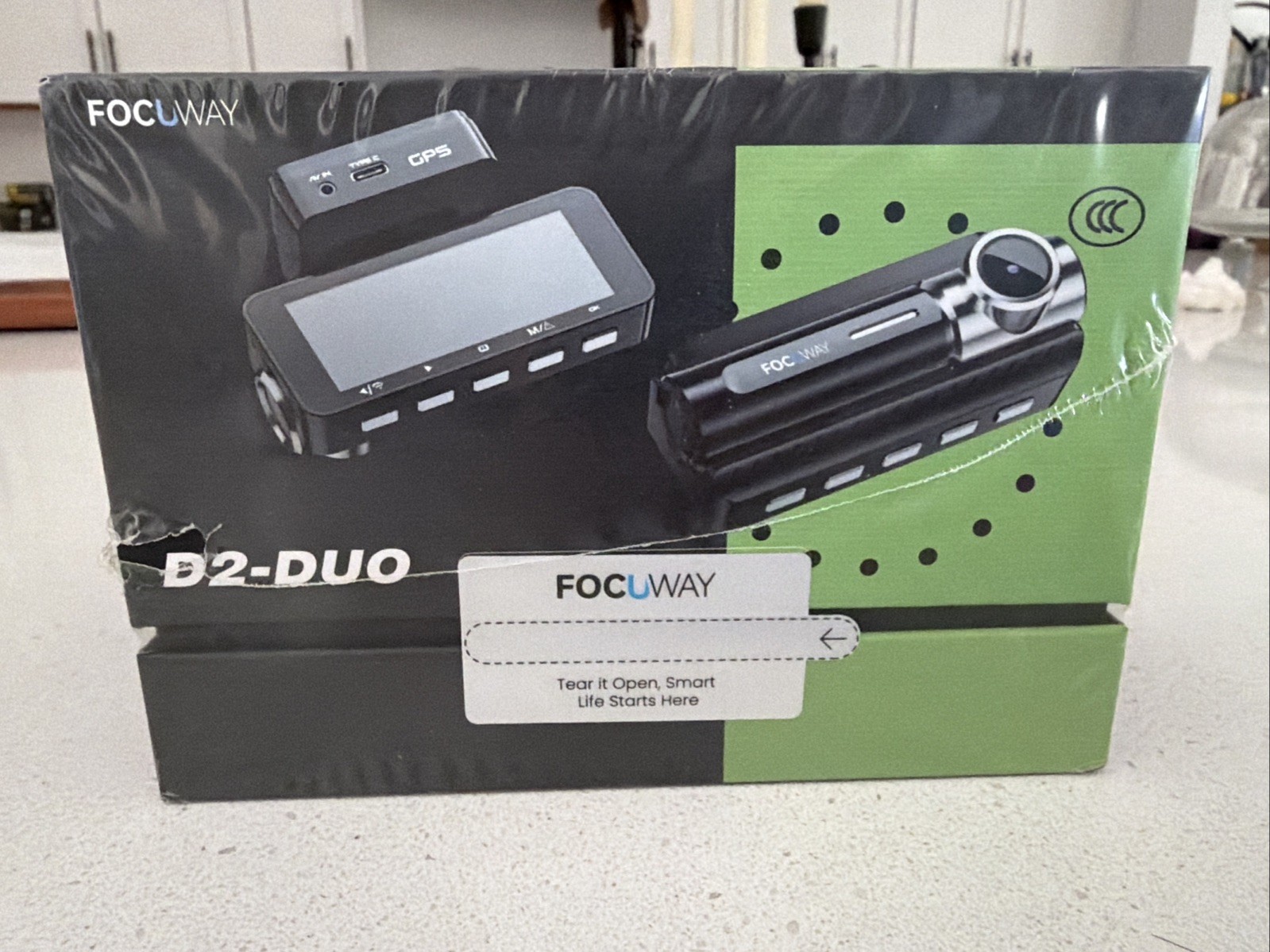 Dash Cam Front And Rear 4K D2 Duo Two Cameras For Cars and Trucks 1080p