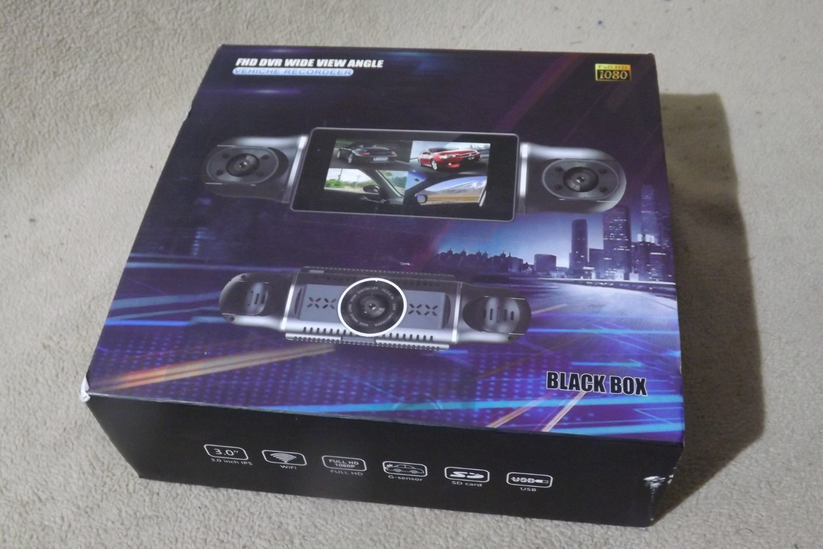 Black Box Traffic Recorder Dash Cam – HD Vehicle Driving Camera