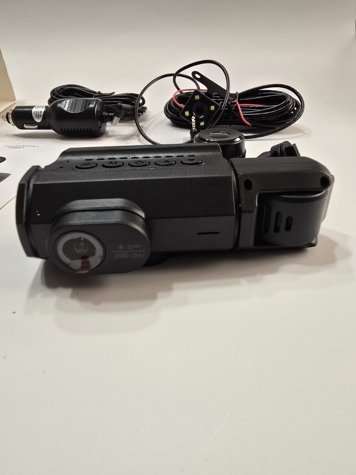 Black Box Traffic Recorder Rearview Mirror Dual Channel Recorder.