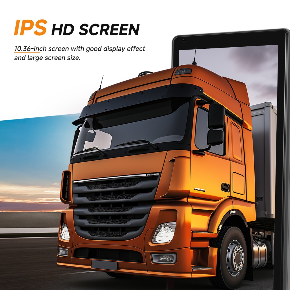10.36″ Monitor R L Side Electronic Rear View Mirror Camera For Side Blind Areas