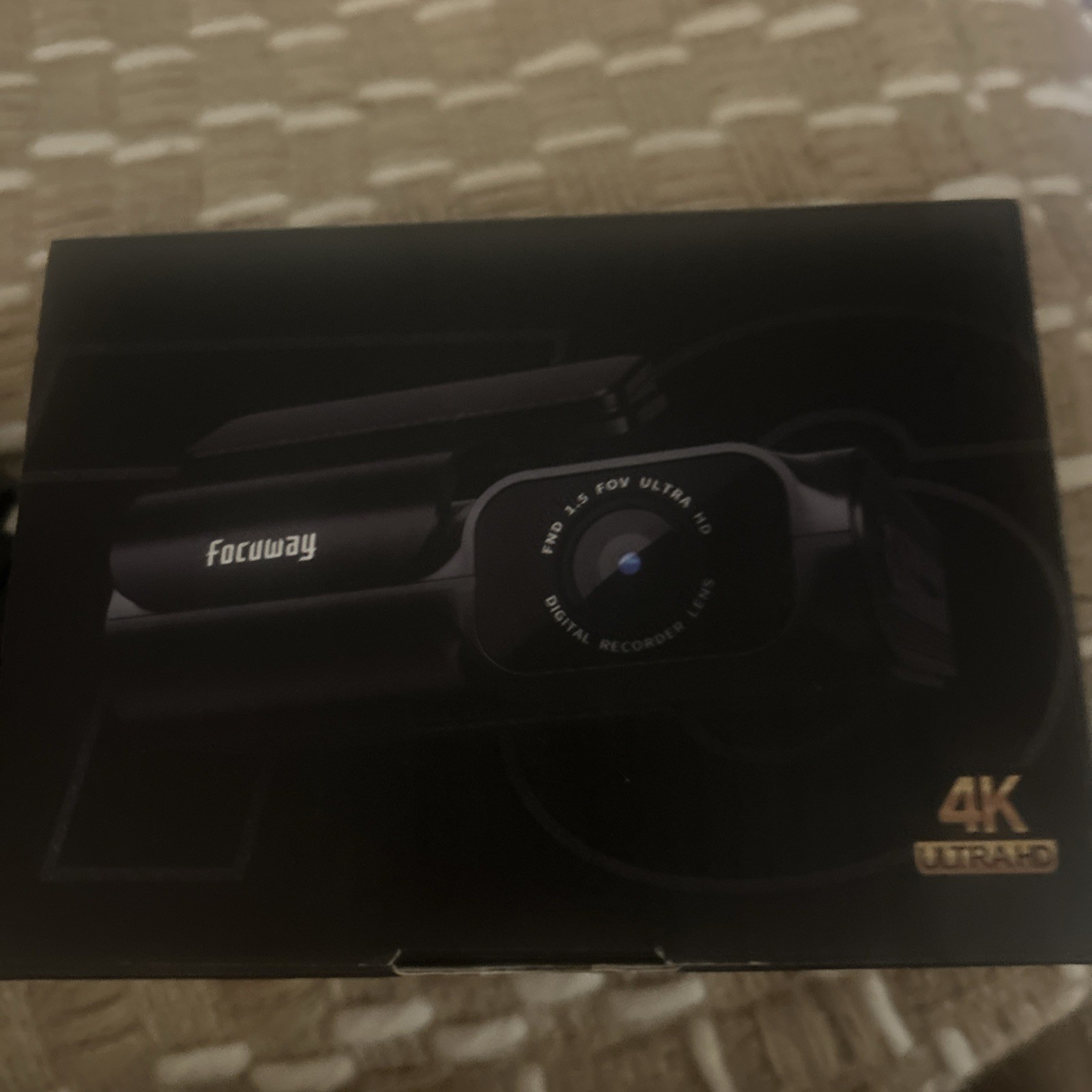 Focuway T6 4K Ultra HD Front and Rear 1080P Dual Dash Cam (B1)