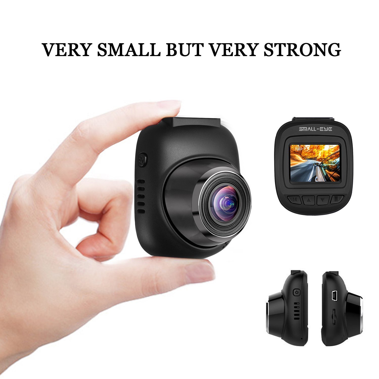 Full HD 1080P Dash Cam 150° Ultra Wide Angle Camera 32GB Card Driving Recorder