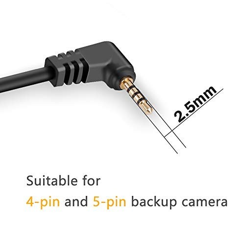 16.5 Ft Dash Cam Extension Cord – 2.5mm Male to Female for Reliable Connection