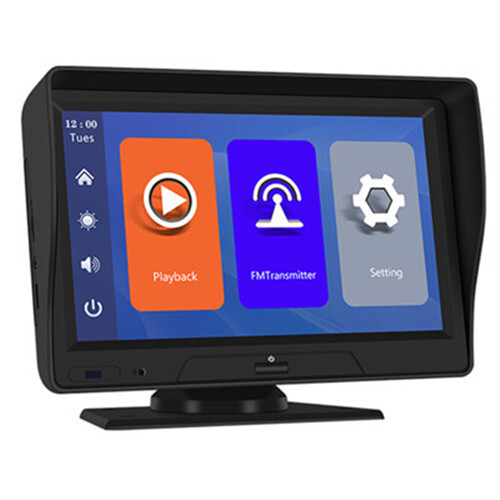 Touch Screen Car Navigation Player Dash Cam Video Recorder For CarPlay G-sensor