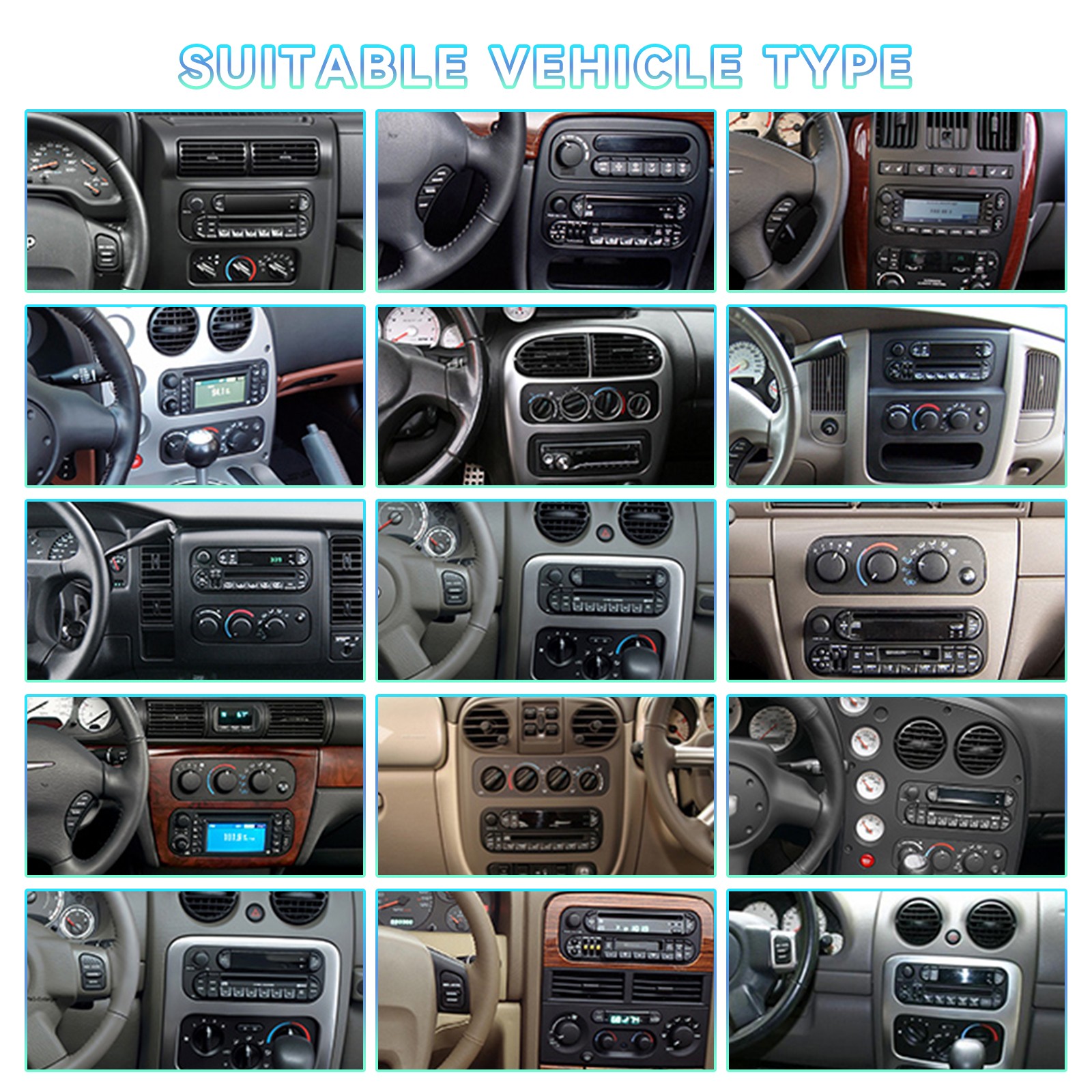 2002-2006 Dodge Ram Jeep Wrangler 2003-2006 Jeep Grand Cherokee 1999-2004