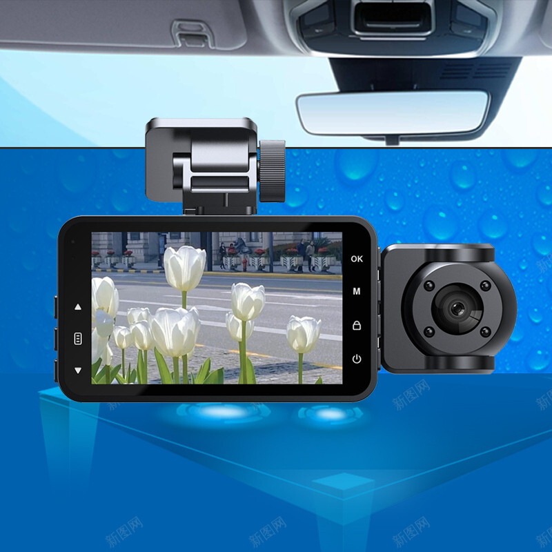 3in Car Dash Cam DVR Camera 1080P Video Recorder WIFI Motion Detection G-Sensor